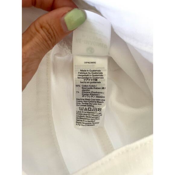 J. Crew Boyfriend Rolled Cuff Denim Shorts White Size 31/12 NEW - Picture 9 of 10